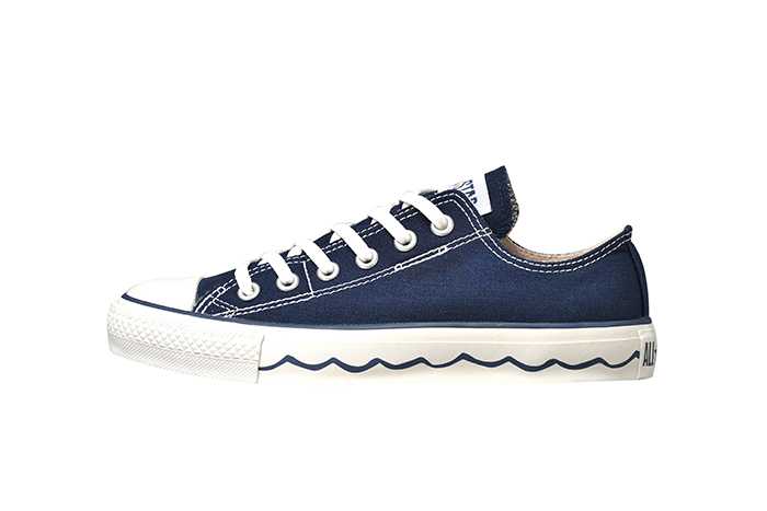 ALL STAR RIPPLE SLIP OX NAVY