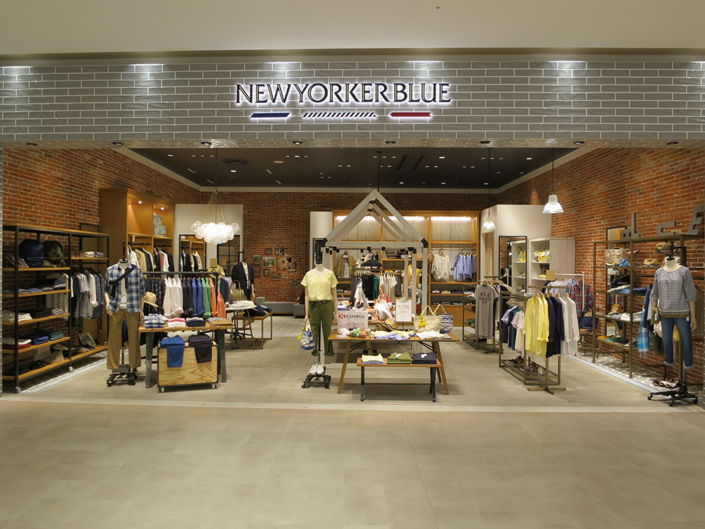 「ニューヨーカー ブルー コクーンシティ店」 2015年4月24日、さいたま新都心にグランドオープン。