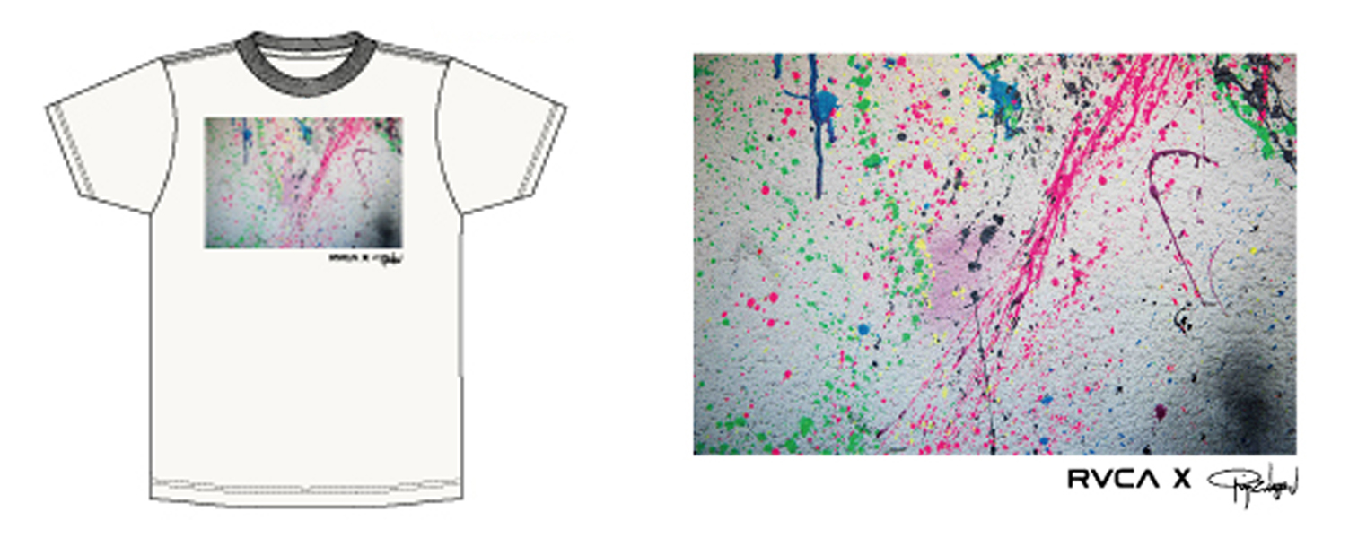 RVCA X Fred Segal_TEE_MADWALL