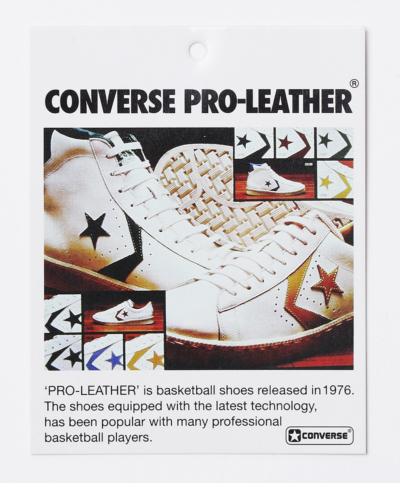 PRO-LEATHER 40TH ANNIVERSARY｜“White atelier BY CONVERSE” 1周年記念モデル登場