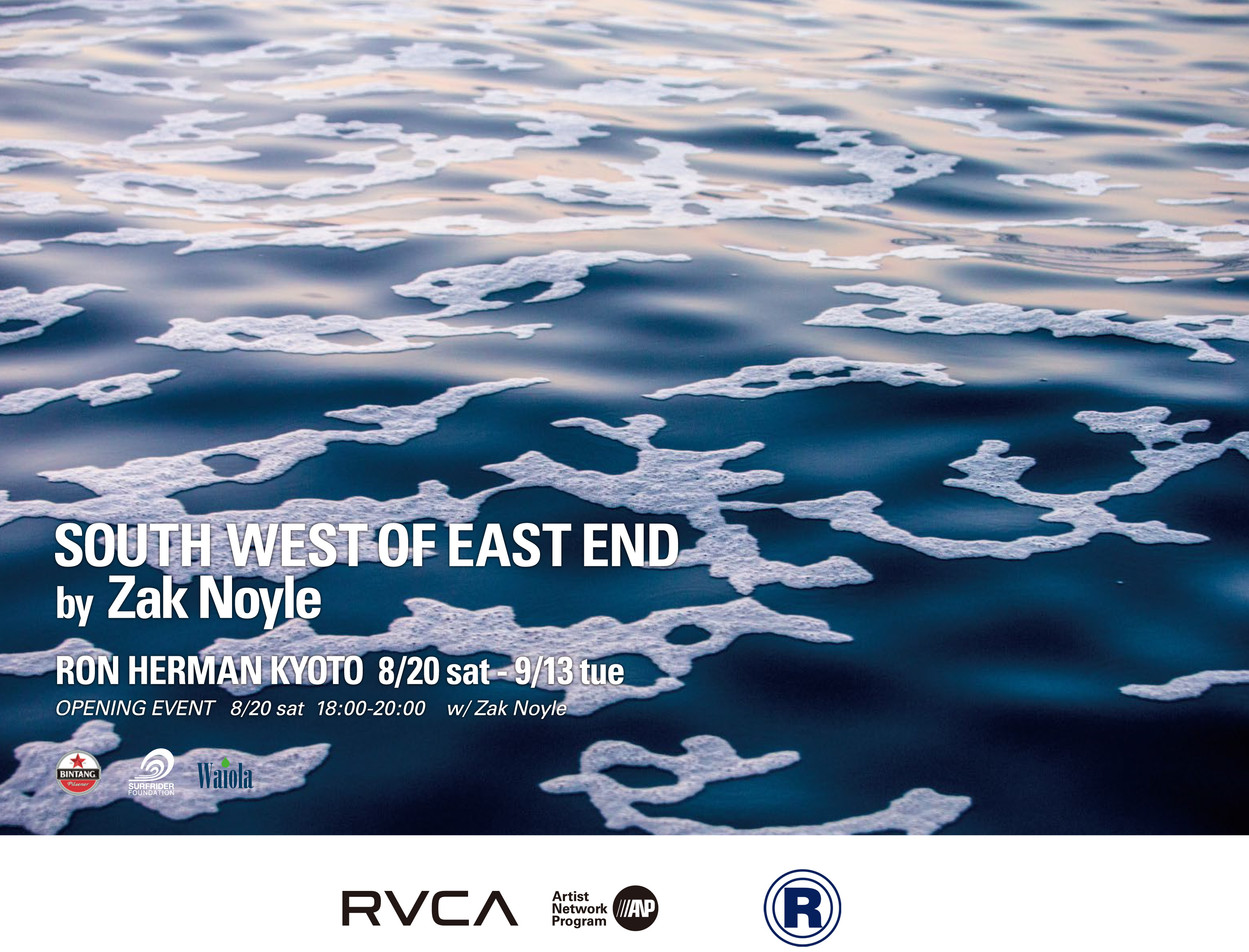 SOUTH WEST OF EAST END by Zak Noyle at ロンハーマン京都BAL店