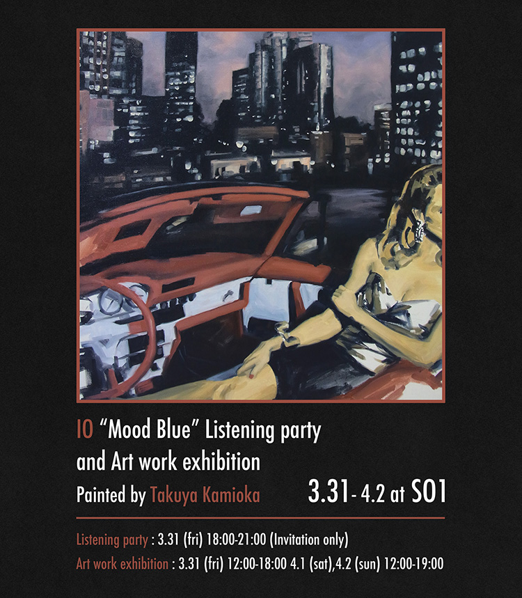 IO 2nd album “Mood Blue” listening party and Art work exhibition