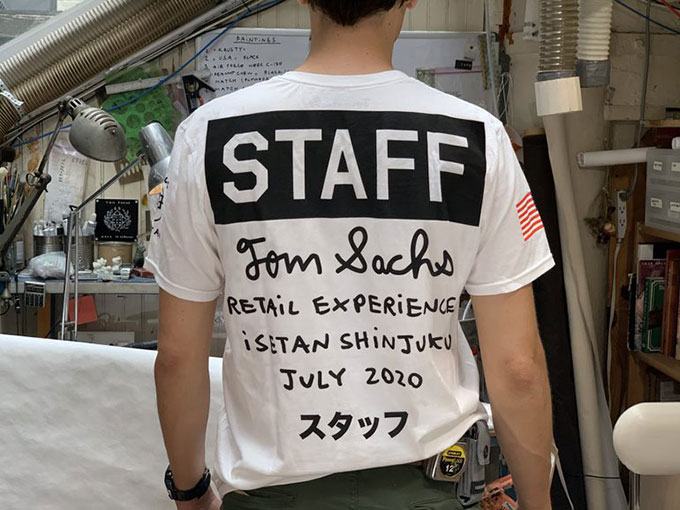 Tom Sachs ｘ ISETAN T-Shirt #欲しいTシャツ #IWANTEE